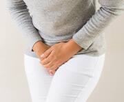 Woman with urinary problems