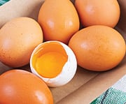 Vitamin K is found in egg yolks