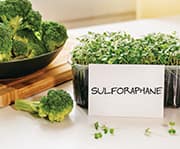 Sulforaphane is produced by myrosinase