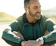 Testosterone levels in men begin to decline around 
age 30