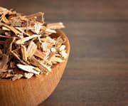 White willow bark is chemically related to aspirin.7 It contains salicin, which can be converted to salicylic acid in the body