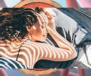 Chronic exposure to sunlight damages 
the skin in several ways.