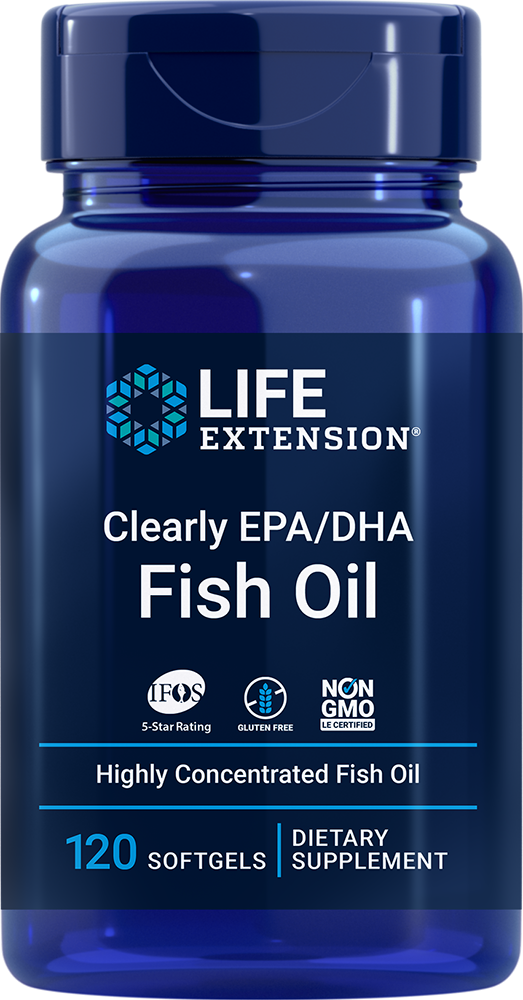 Clearly EPA/DHA, 120 softgels Life Extension